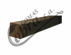 006416 Perfil Esponja Plana 8x8mm MTS