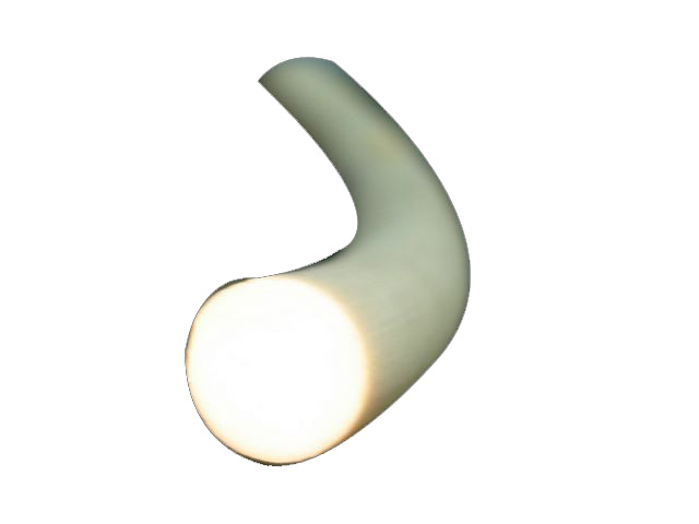 008101 Perfil Tipo O'Ring Blanco PVC 8mm MTS