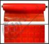 012097 Alfombra Plastector Cuadrados PVC 1050x2mm Rojo MTS