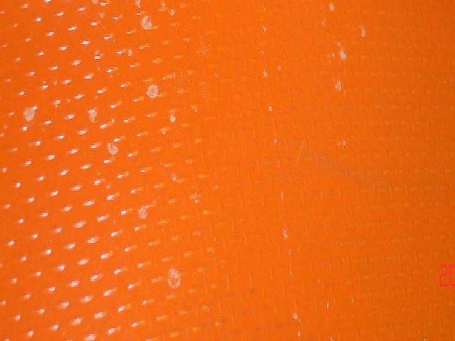 012180 Alfombra Rollo Publicitaria PVC 1000x3mm Naranja MTS