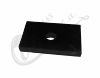 030117 Taco de Goma Rectangular 1 Hueco 85x50x12mm 1/2" UND