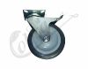 055416 Rueda Poliuretano Nylon Giratoria con Freno 5" UND