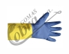 070013 Guantes Neopreno Bicolor CHEMI-PRO T-9 (1PAR) KIT