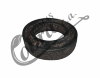 101010 Goma Espiral Grande Universal Tornapul 15x10x1-1/2 UND