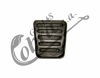 148015 Goma Pedal Freno Mano Ford/Monza Daewoo Cielo UND