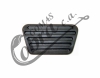 148024 Goma Pedal Freno Ford Mustang/Granada UND